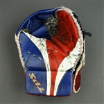 Lundqvist, Henrik *<br>TPS Catcher - Photo-Matched<br>New York Rangers 2007-08<br>#30 