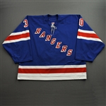 Lundqvist, Henrik *<br>Blue Set 3 / Playoffs - Photo-Matched<br>New York Rangers 2006-07<br>#30 Size: 60G