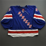 Lundqvist, Henrik *<br>Blue Set 3 / Playoffs - Photo-Matched<br>New York Rangers 2008-09<br>#30 Size: 58G