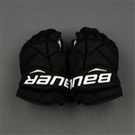 Bjork, Anders<br>Bauer Vapor 1X Gloves<br>Boston Bruins 2019-20<br>#10 Size: 14"