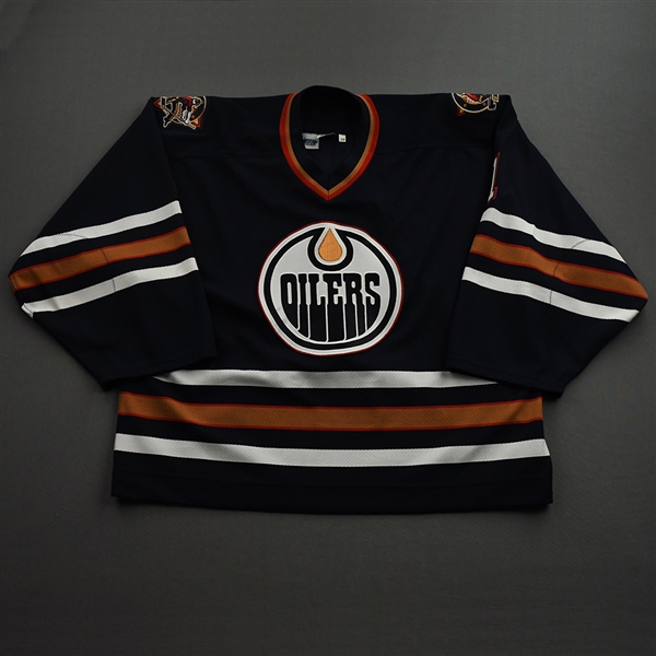 Conklin, Ty *<br>Navy Preseason<br>Edmonton Oilers 2002-03<br>#1 Size: 58G