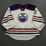 Bachman, Richard *<br>White Retro Set 1<br>Edmonton Oilers 2013-14<br>30 Size: 58G