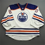 Bryzgalov, Ilya *<br>White Retro Set 2 <br>Edmonton Oilers 2013-14<br>#80 Size: 58G