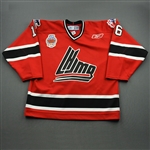 Perreault, Mathieu *<br>Red w/2006 Canada/Russia Challenge Patch - Autographed<br>Team Canada 2005-06<br>#16 Size: 54