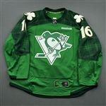 Fehr, Eric *<br>St. Patricks Day Warm-Up<br>Pittsburgh Penguins 2015-16<br>#16Size: 58