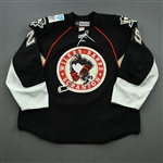 Tangradi, Eric *<br>Black - Autographed<br>Wilkes-Barre/Scranton Penguins 2011-12<br>#25Size: 58