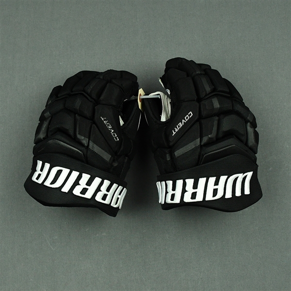 Tatar, Tomas<br>Black Third, Warrior Covert Gloves<br>New Jersey Devils 2021-22<br>#90 
