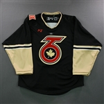 Blank, No Name Or Number<br>Black - Game-Issued (GI) - CLEARANCE<br>Toronto Six 2021-22<br> Size: MD