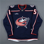 Bayreuther, Gavin<br>Blue Set 1<br>Columbus Blue Jackets 2022-23<br>#15Size: 56