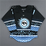 (NNOB), No Name On Back<br>Autism Acceptance - Game-Issued (GI)<br>Buffalo Beauts 2022-23<br>#7 Size: SM