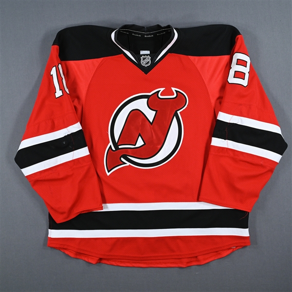Bernier, Steve *<br>Red Set 1 - Autographed<br>New Jersey Devils 2011-12<br>#18 Size: 56