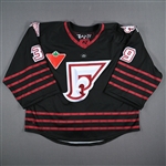 Deschênes, Marie-Soleil<br>Black Set 1 - Worn in First Game in Franchise History - November 5, 2022 @ Buffalo Beauts<br>Montreal Force 2022-23<br>#39 Size: XL Goalie