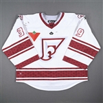 Deschênes, Marie-Soleil<br>White Set 1 - First PHF Game in Quebec<br>Montreal Force 2022-23<br>#39 Size: XL Goalie