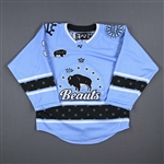 Budde, Amy<br>Blue Set 1 w/ May 14 Patch - Game-Issued (GI)<br>Buffalo Beauts 2022-23<br>3 Size: MD