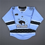 Budde, Amy<br>Blue Set 1 w/ May 14 Patch - Game-Issued (GI)<br>Buffalo Beauts 2022-23<br>3 Size: MD
