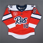 Cornine, Kendall<br>Red Set 1<br>Metropolitan Riveters 2022-23<br>#10 Size: MD