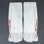 Blackwood, MacKenzie<br>True L20.2 Leg Pads<br>New Jersey Devils 2022-23<br>#29