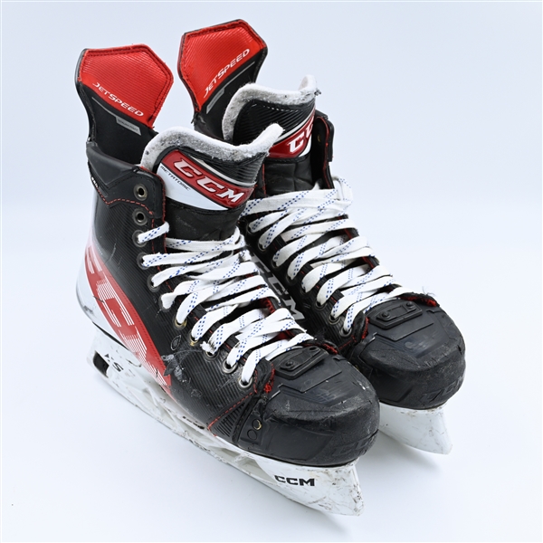Mercer, Dawson<br>CCM JetSpeed FT4 Skates (No Steel)<br>New Jersey Devils 2022-23<br>#91 