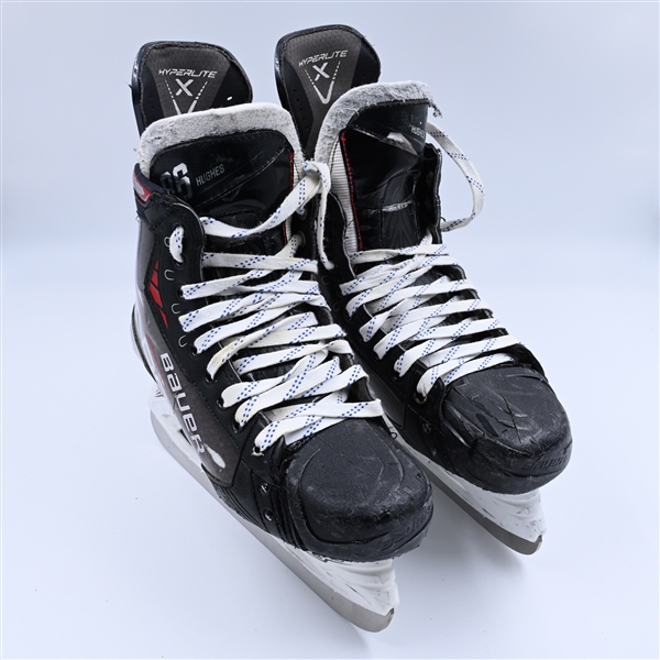 Hughes, Jack<br>Bauer Vapor Hyperlite Skates<br>New Jersey Devils 2022-23<br>#86 
