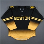 Blank, No Name Or Number<br>Black Set 2 / Playoffs - Game-Issued (GI) - CLEARANCE<br>Boston Pride 2022-23<br> Size: LG