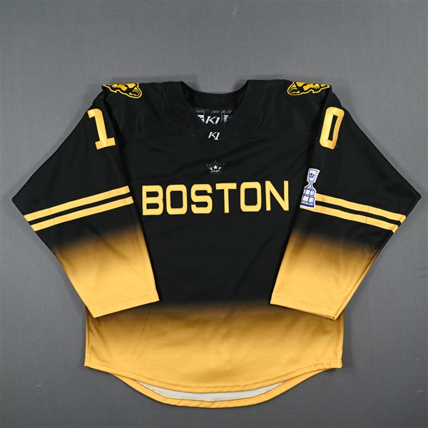 House, Taylor<br>Black Set 2 / Playoffs<br>Boston Pride 2022-23<br>#10 Size: LG