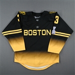 Zafuto, Olivia<br>Black Set 2 / Playoffs<br>Boston Pride 2022-23<br>#3 Size: MD
