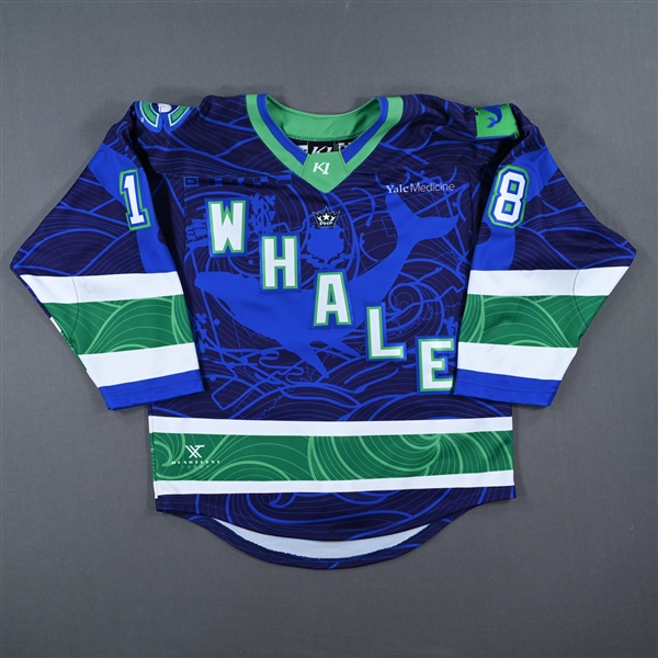 Bates, Hannah<br>Dark Seas Third Set 1<br>Connecticut Whale 2022-23<br>#18 Size: MD
