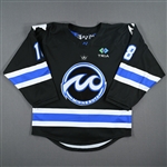 Anderson, Stephanie<br>Black Set 1<br>Minnesota Whitecaps 2022-23<br>#18 Size: MD
