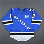 Klein, Anna<br>Blue Third Set 1 / Playoffs<br>Minnesota Whitecaps 2022-23<br>19 Size: MD