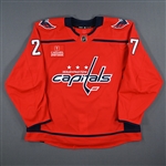 Alexeyev, Alexander<br>Red Set 2<br>Washington Capitals 2022-23<br>#19 Size: 58