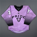 Tejralova, Aneta<br>Hockey Fights Cancer - Worn February 18, 2023<br>Boston Pride 2022-23<br>#37 Size: SM
