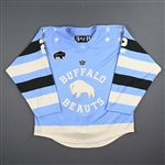 Fieseler, Samantha<br>Heritage Set 1 w/ May 14 Patch<br>Buffalo Beauts 2022-23<br>#2 Size: LG