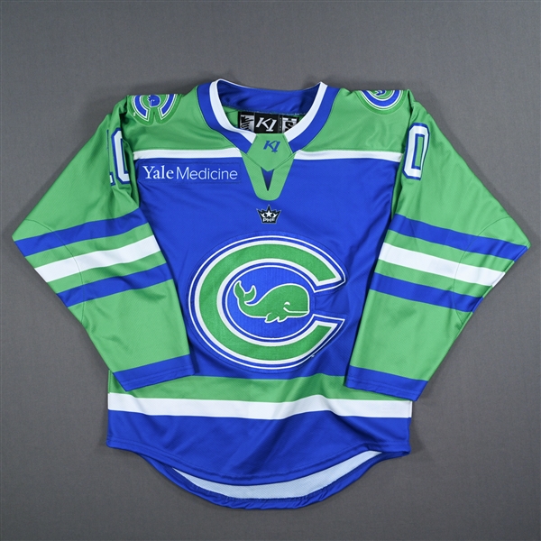 (NNOB), No Name On Back<br>Blue Set 1 - Game-Issued (GI)<br>Connecticut Whale 2022-23<br>#7 Size: SM