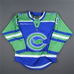 (NNOB), No Name On Back<br>Blue Set 1 - Game-Issued (GI)<br>Connecticut Whale 2022-23<br>#7 Size: SM