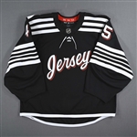 Bernier, Jonathan<br>Third Set 1 - Game-Issued (GI)<br>New Jersey Devils 2022-23<br>#45 Size: 58G