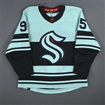 Burakovsky, Andre<br>Blue Reverse Retro Set 2<br>Seattle Kraken 2022-23 #95 Size:56