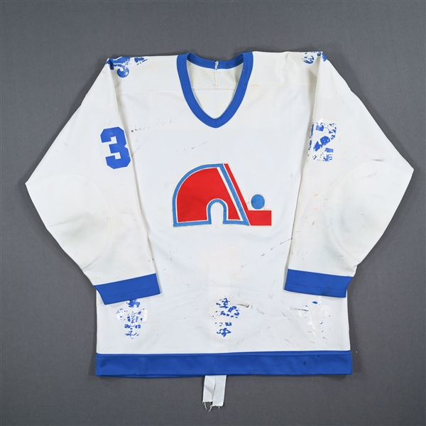 Hunter, Dale *<br>White<br>Quebec Nordiques <br>#32 Size: 52