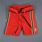 Holtz, Alexander<br>Red Reverse Retro, CCM Pants Shell <br>New Jersey Devils 2022-23<br>10 Size: Large