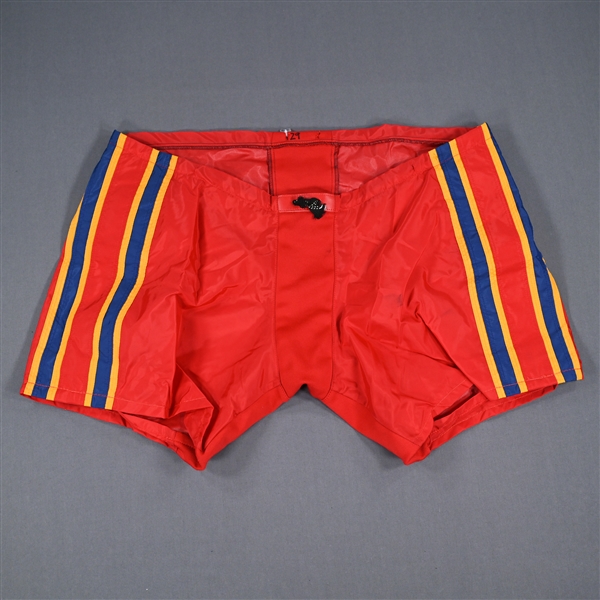 Blackwood, MacKenzie<br>Red Reverse Retro, Pants Shell - Back-Up Only<br>New Jersey Devils 2022-23<br>#29 Size: XXL