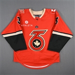 Edney, Nadine<br>Red Set 1 - PHF Debut & 1st PHF Point<br>Toronto Six 2022-23<br>#3 Size: MD