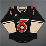 Lum, Leah<br>Black Set 1<br>Toronto Six 2022-23<br>#8 Size: MD