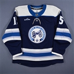 Bayreuther, Gavin<br>Third Set 1<br>Columbus Blue Jackets 2022-23<br>#15 Size: 56
