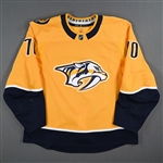 Afanasyev, Egor<br>Gold Set 2<br>Nashville Predators 2022-23<br>#70 Size: 58