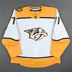 Asplund, Rasmus<br>White Set 2<br>Nashville Predators 2022-23<br>#71 Size: 56