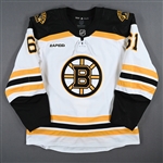 Asselin, Samuel<br>White Set 1 - Game-Issued (GI)<br>Boston Bruins 2022-23<br>#61Size: 56