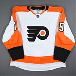 Anisimov, Artem<br>White Set 1 - Game-Issued (GI)<br>Philadelphia Flyers 2022-23<br>#15 Size: 58