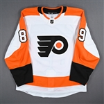 Atkinson, Cam<br>White Set 2 - Game-Issued (GI)<br>Philadelphia Flyers 2022-23<br>#89 Size: 52