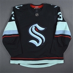 Borgen, Will<br>Blue Stanley Cup Playoffs - Round 2<br>Seattle Kraken 2022-23<br>#3 Size: 58
