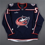 Bayreuther, Gavin<br>Blue Set 2<br>Columbus Blue Jackets 2022-23<br>#15 Size: 56