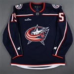 Bayreuther, Gavin<br>Blue Set 3<br>Columbus Blue Jackets 2022-23<br>#15 Size: 56